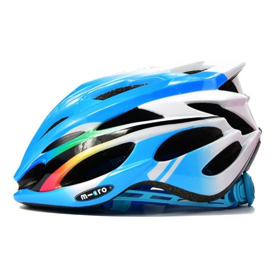 Mũ bảo hộ patin Micro Crown Helmet màu xanh